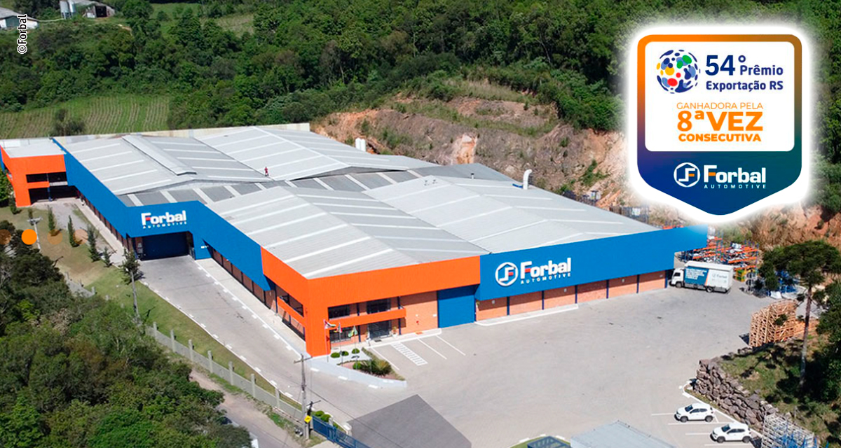 Forbal Automotive amplia presença internacional e conquista pela oitava vez o Prêmio Exportação RS