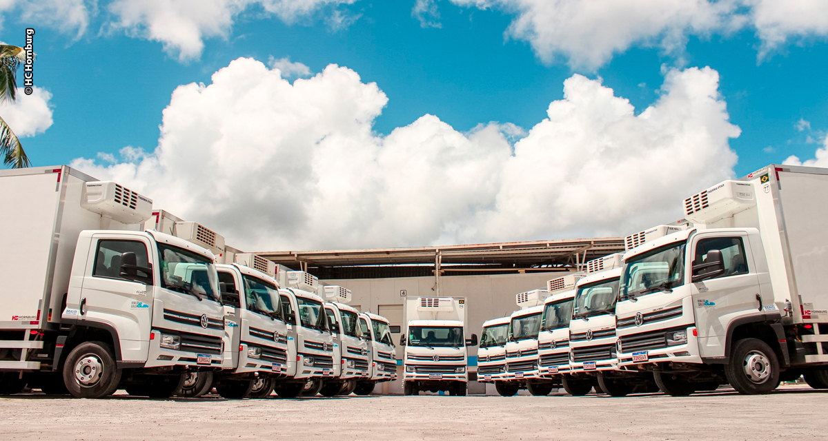 Isolamento do baú assegura eficiência operacional da Vivaldo e Souza