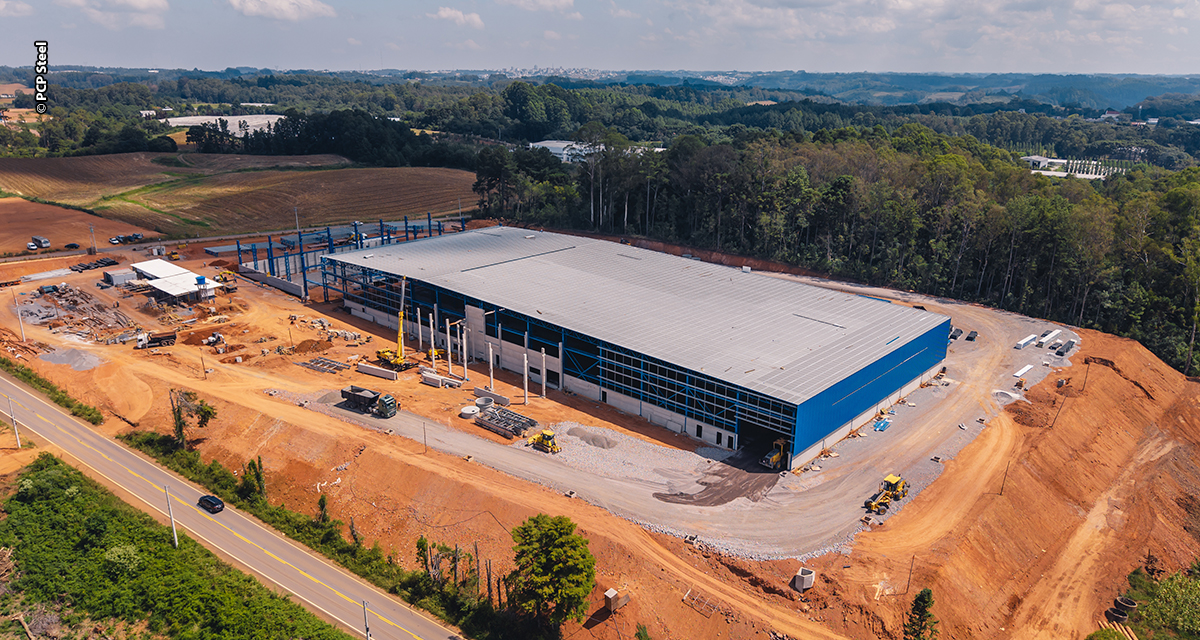PCP Steel investe R$ 120 milhões em nova sede em Farroupilha